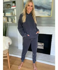 Six Fifty Up All Night Hoodie Sweatshirts & Sweaters Navy -Six Fifty Shop unnamed file 811