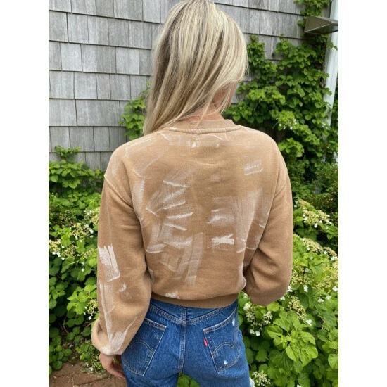 Six Fifty Chaos Crewneck Sweatshirts & Sweaters Tan 3 Six Fifty Chaos Crewneck Sweatshirts & Sweaters Tan - Image 3