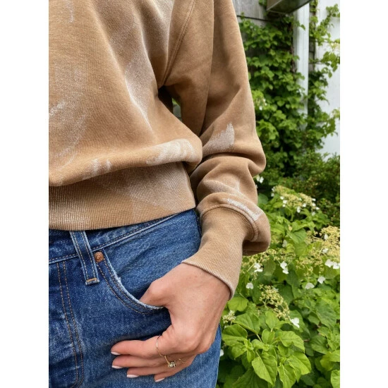 Six Fifty Chaos Crewneck Sweatshirts & Sweaters Tan 4 Six Fifty Chaos Crewneck Sweatshirts & Sweaters Tan - Image 4