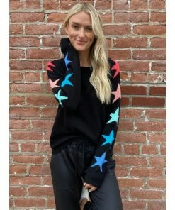 Six Fifty Depend On Me Sweater Sweatshirts & Sweaters Black