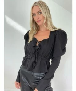Six Fifty Raelyn Blouse - Black Tops