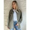 Six Fifty West Coast Shacket  Coats, Jackets & Blazers Olive