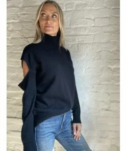 Six Fifty First Choice Turtleneck Tops Black
