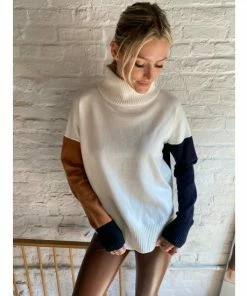 Six Fifty Coffee Date Turtleneck Tops Cream Multi -Six Fifty Shop unnamed file 885