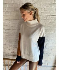 Six Fifty Coffee Date Turtleneck Tops Cream Multi -Six Fifty Shop unnamed file 886