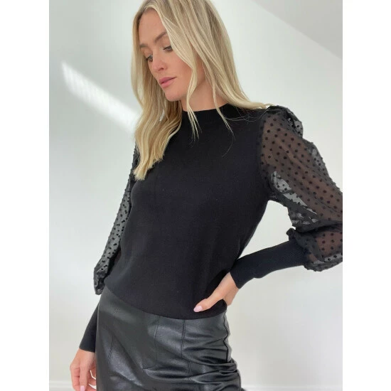 Six Fifty Dottie Top Tops Black 1 Six Fifty Dottie Top Tops Black