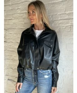 Six Fifty City Streets Jacket Coats, Jackets & Blazers Black -Six Fifty Shop unnamed file 921