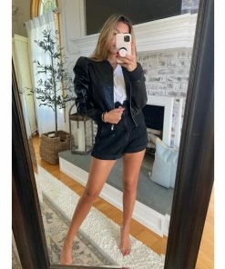 Six Fifty East Coast Bomber Jacket Coats, Jackets & Blazers Black -Six Fifty Shop unnamed file 932